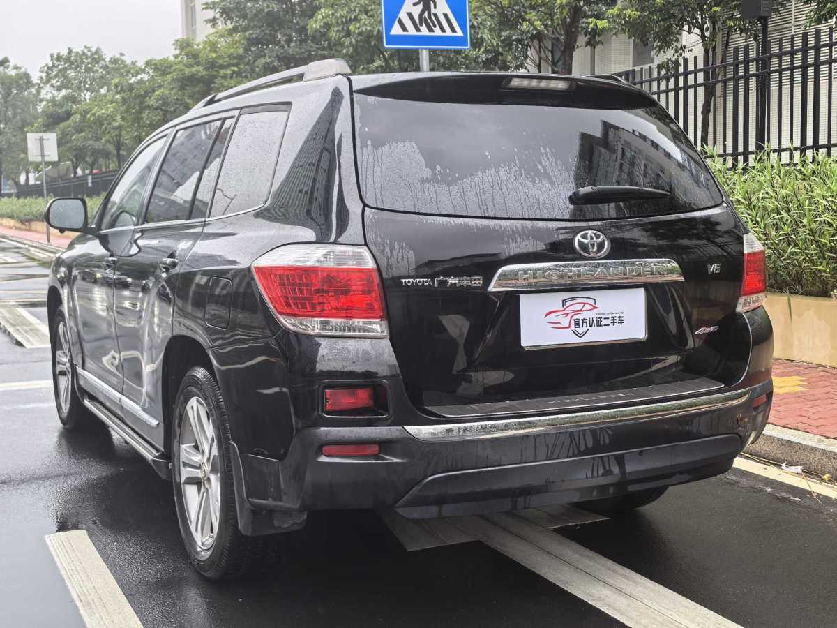 豐田 漢蘭達(dá)  2012款 2.7L 兩驅(qū)7座豪華版圖片