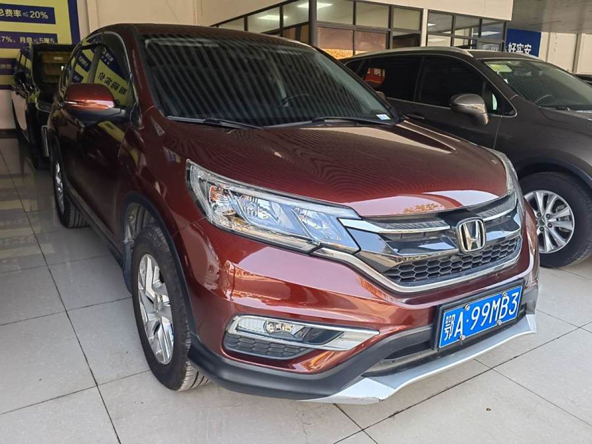 2015年10月本田 CR-V  2015款 2.4L 四驅(qū)豪華版