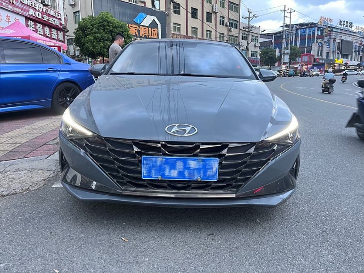 現(xiàn)代 伊蘭特  2022款 1.5L CVT LUX尊貴版圖片