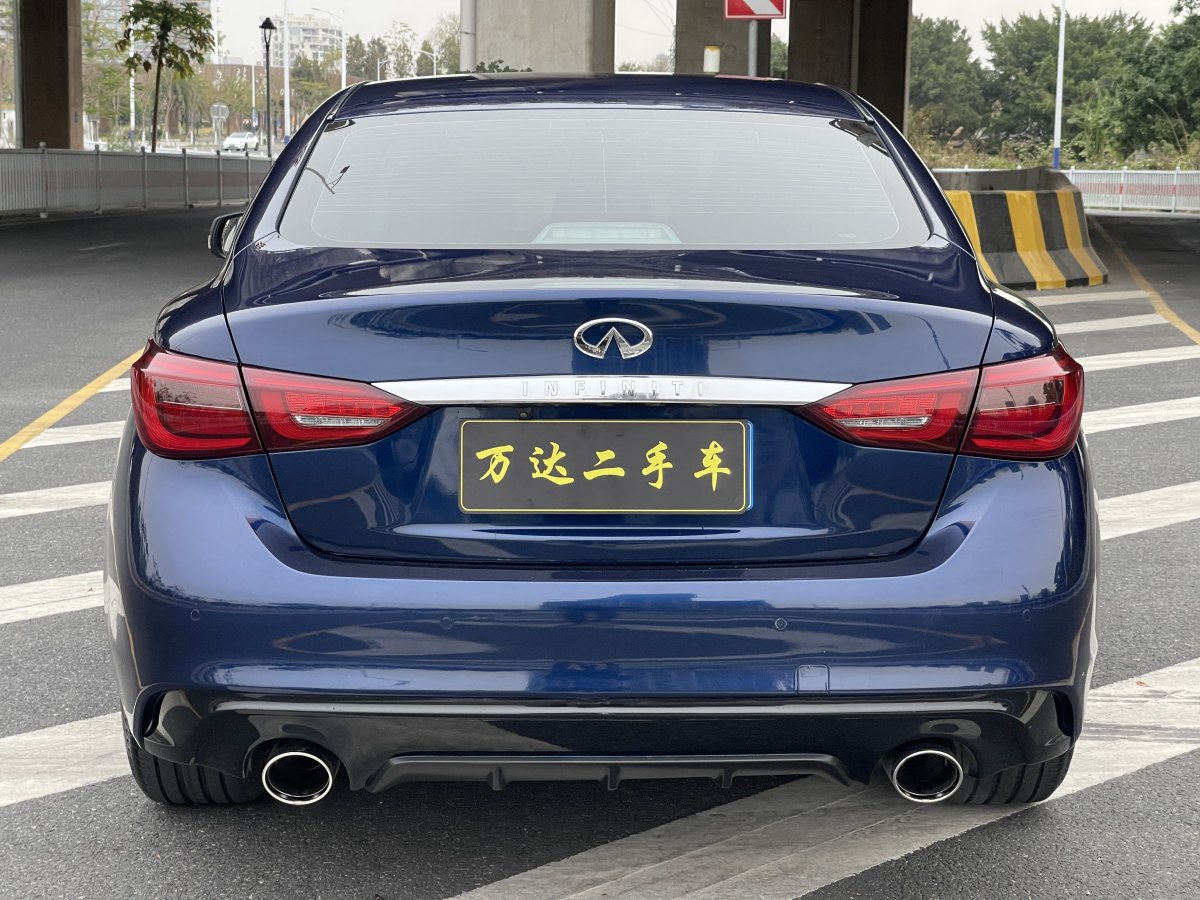 2021年6月英菲尼迪 Q50L  2021款 2.0T 舒適版