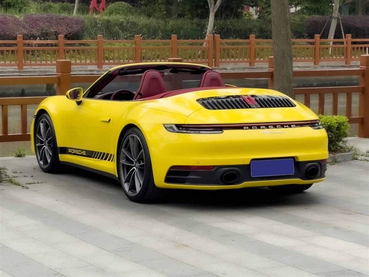 保時(shí)捷 911  2023款 Carrera Cabriolet 3.0T圖片