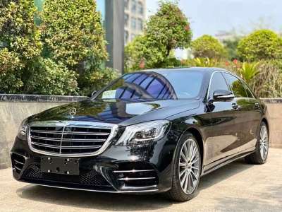 2019年8月 奔驰 奔驰S级(进口) S 450 L 4MATIC 臻藏版图片