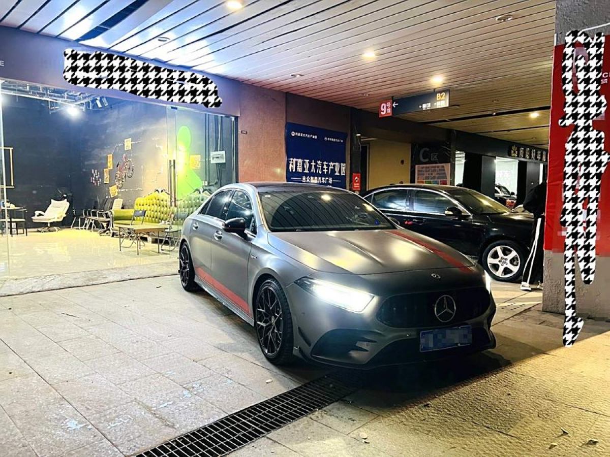 奔馳 奔馳A級(jí)AMG  2022款 AMG A 35 L 4MATIC 熾夜特別版圖片