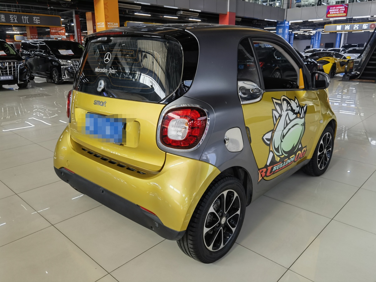 smart fortwo  2015款 1.0L 52千瓦硬頂激情版圖片