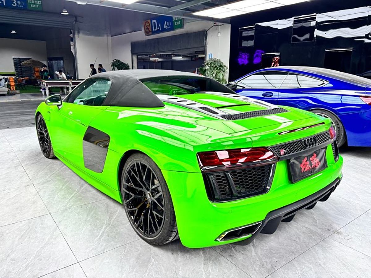 2019年10月奧迪 奧迪R8  2017款 V10 Spyder