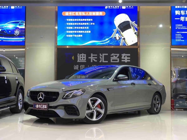 奔驰 奔驰E级  2021款 E 300 L 运动豪华型