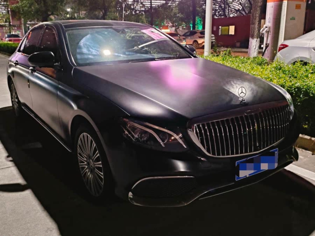 奔馳 奔馳E級(jí)  2020款 改款 E 300 L 時(shí)尚型圖片