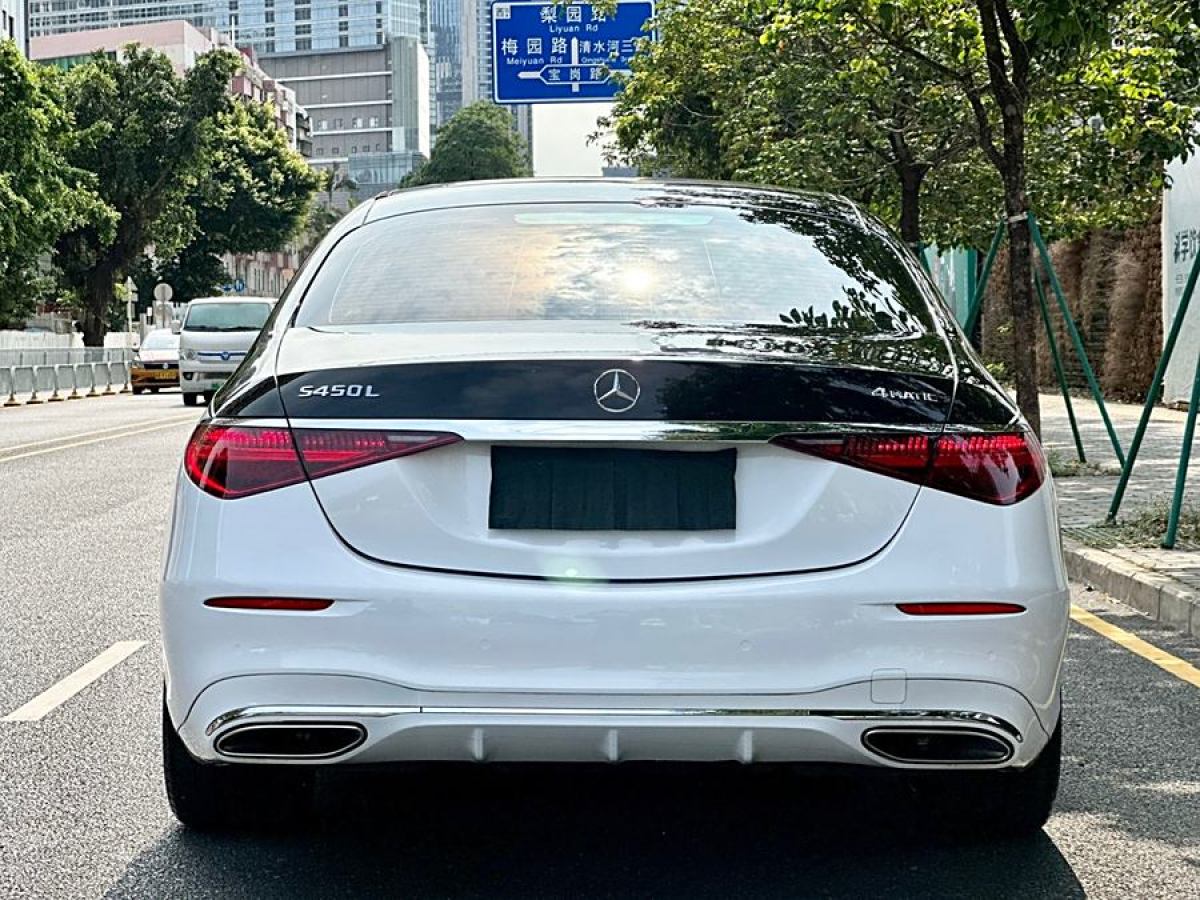 2023年6月奔馳 奔馳S級  2023款 改款 S 450 L 4MATIC