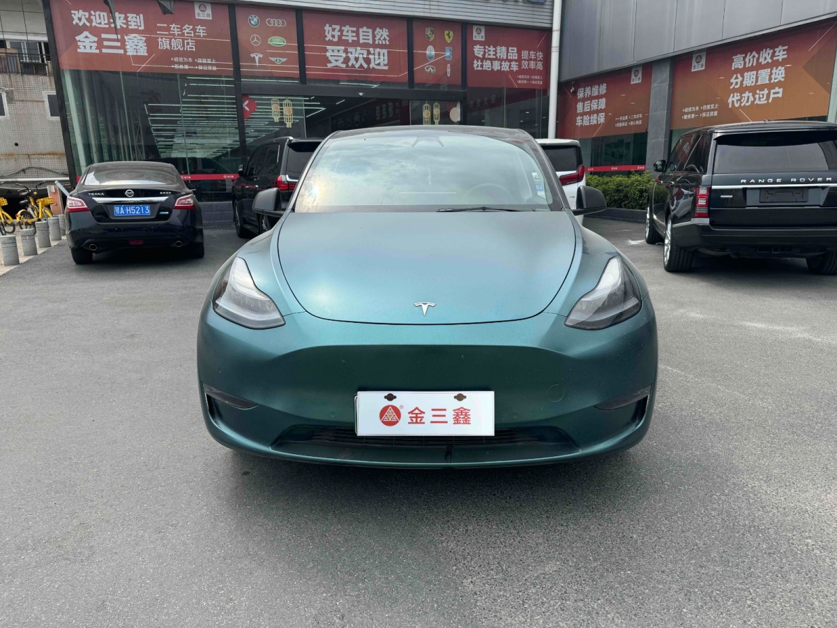 2021年8月特斯拉 Model Y 2021款 標準續(xù)航后驅(qū)版