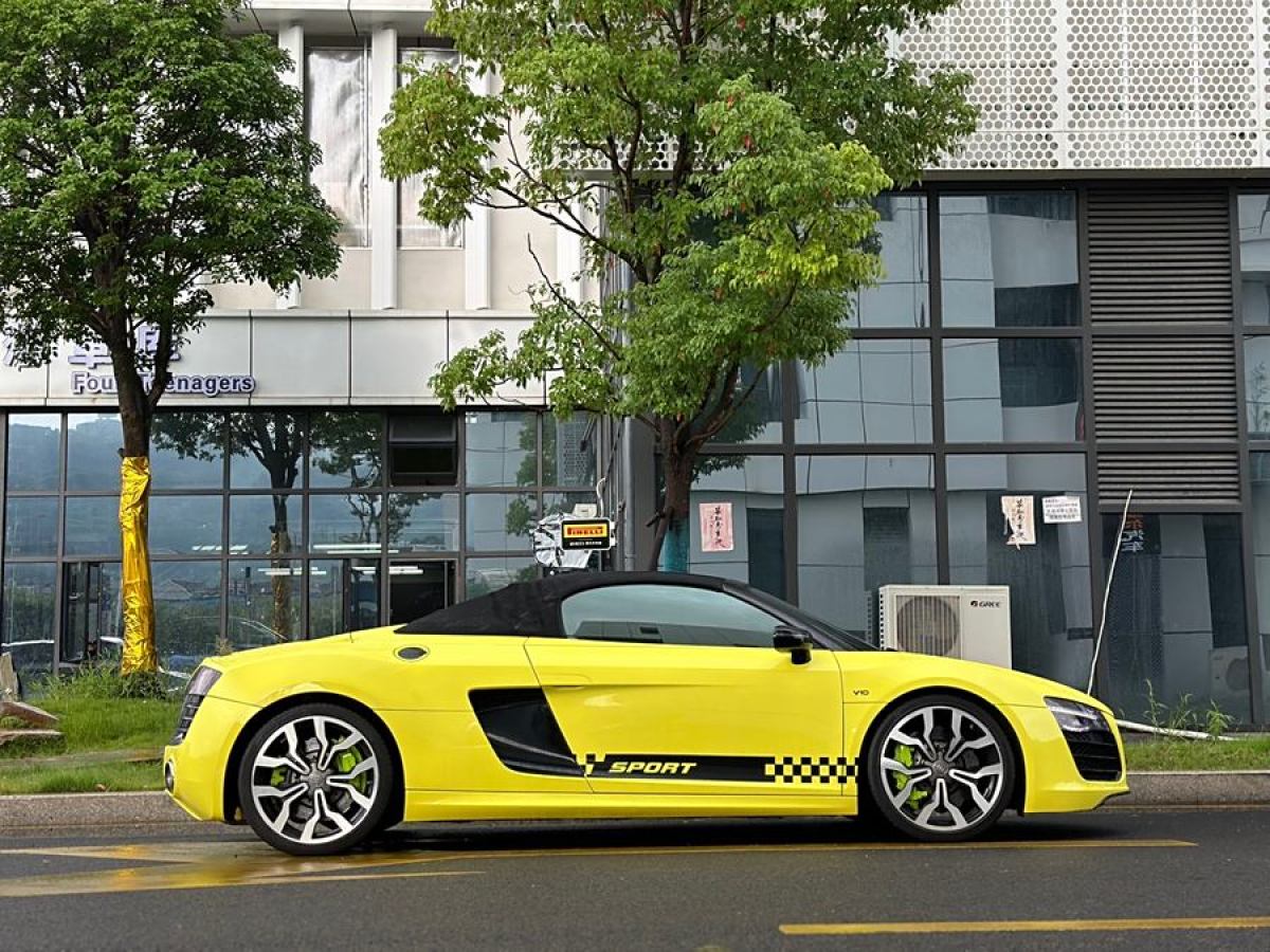 奧迪 奧迪R8  2014款 Spyder 5.2 FSI quattro圖片