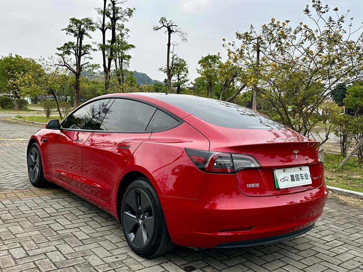 2021年10月特斯拉 Model 3  2021款 改款 標(biāo)準(zhǔn)續(xù)航后驅(qū)升級(jí)版