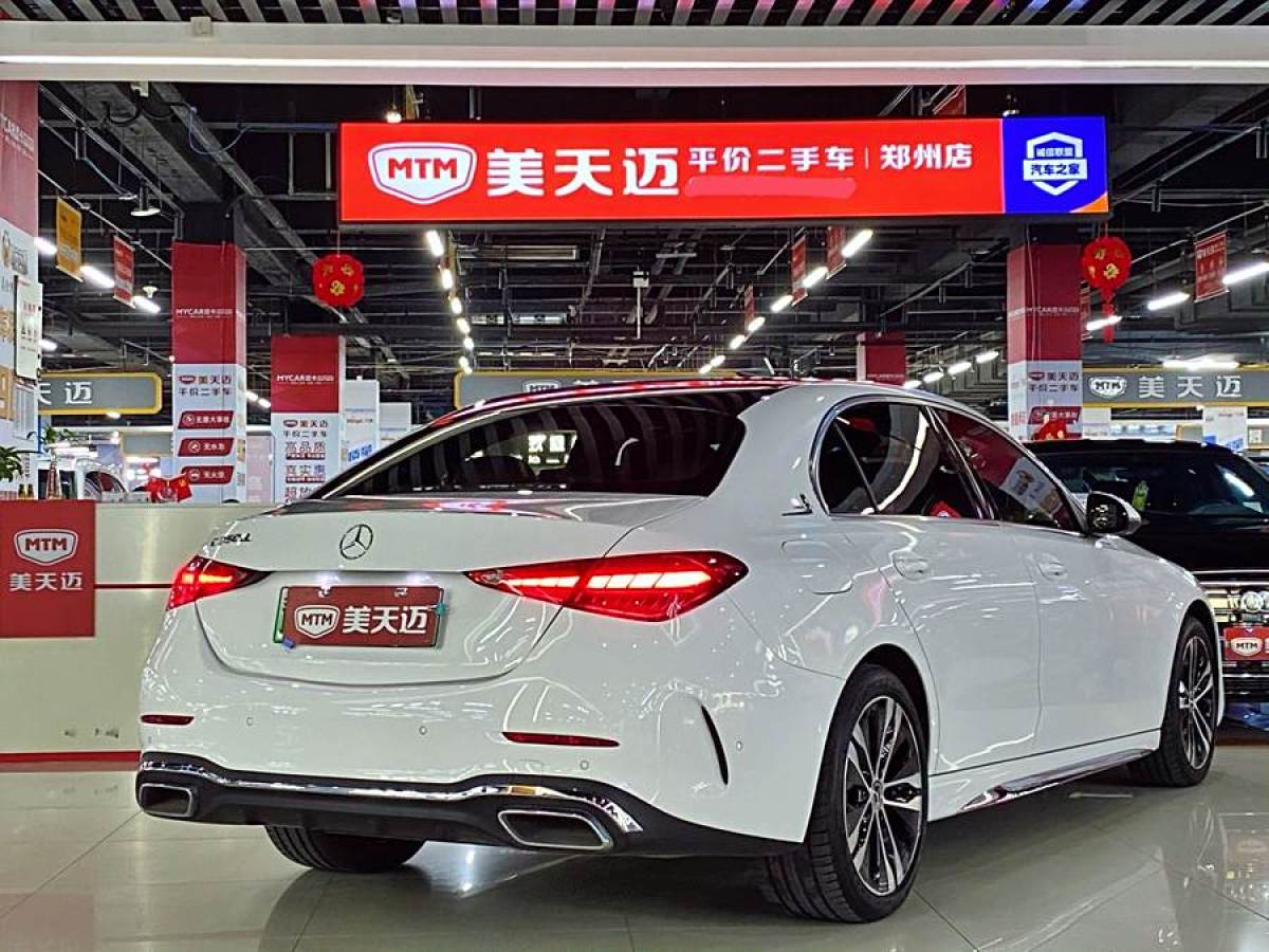 奔馳 奔馳C級(jí)新能源  2023款 改款 C 350 eL圖片