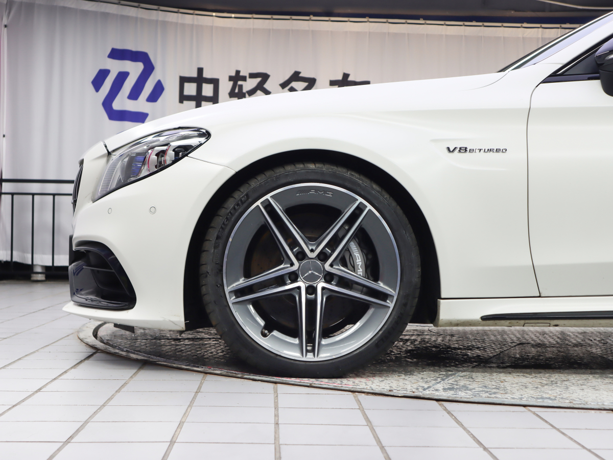 2020年4月奔馳 奔馳C級AMG  2019款 AMG C 63 轎跑車