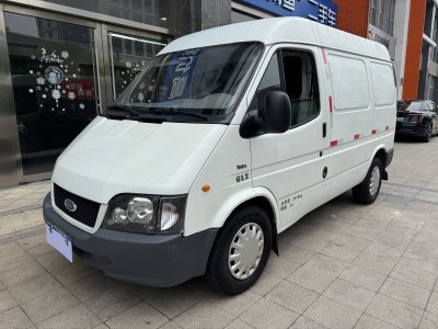 2013年1月 福特 經典全順 2.8T柴油廂式運輸車短軸中頂JX493ZLQ3A圖片