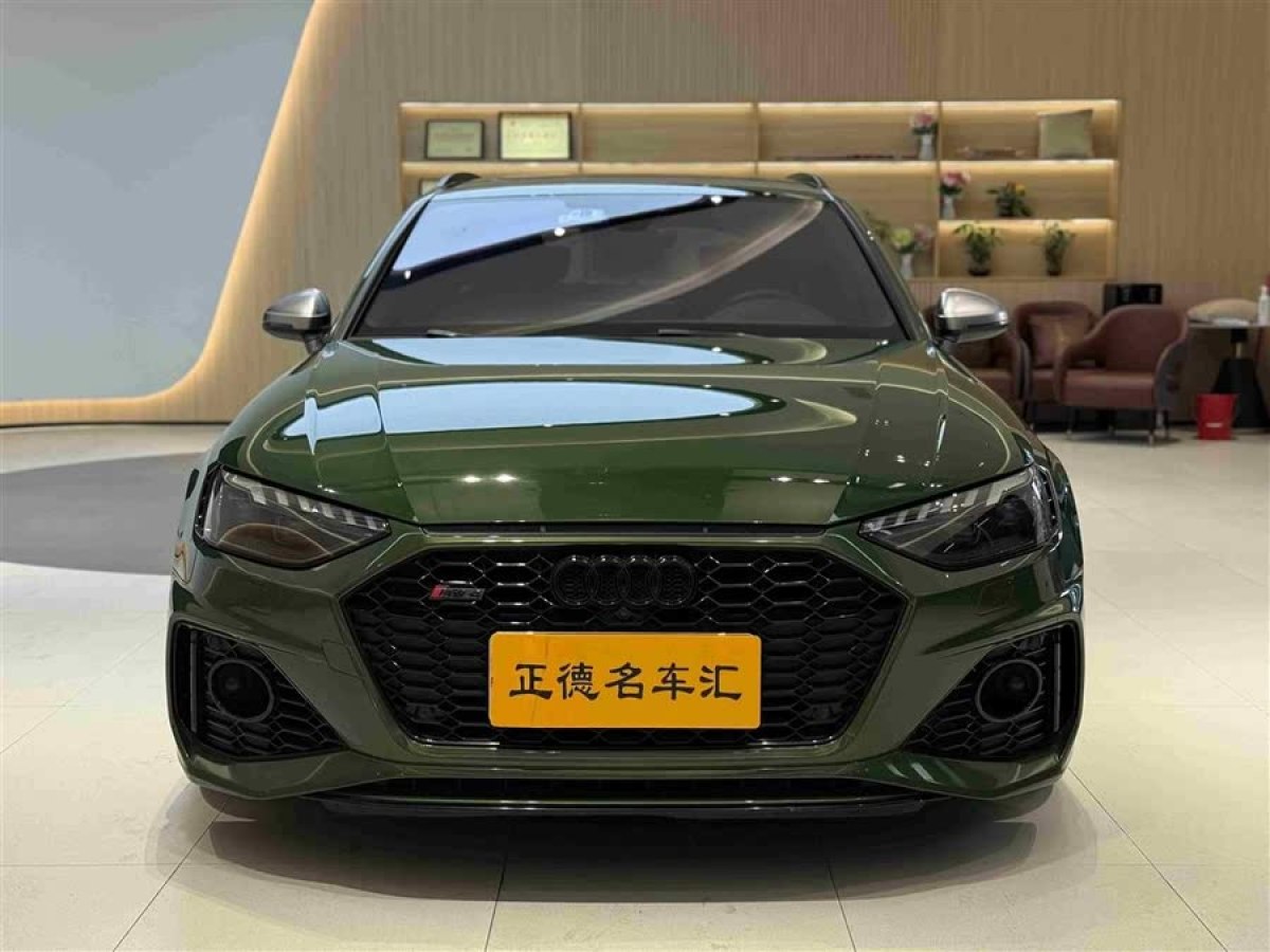 奧迪 奧迪RS 4  2021款 RS4 Avant 暗金版圖片