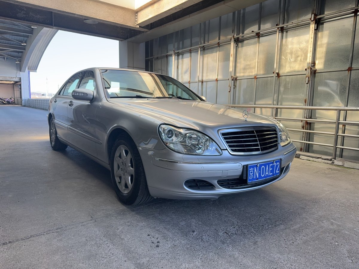 奔馳 奔馳S級(jí)  2003款 S350 3.7L 標(biāo)準(zhǔn)型圖片