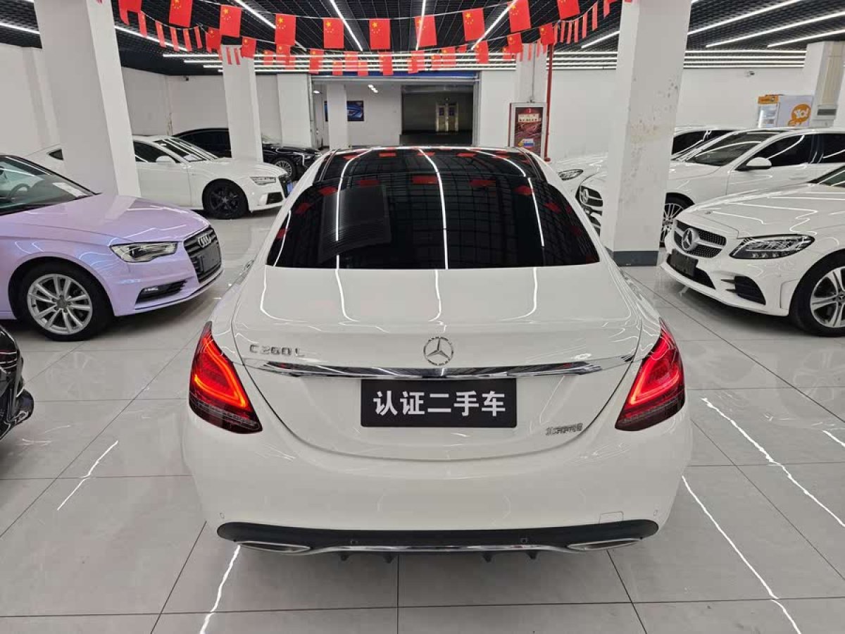 奔馳 奔馳C級  2020款 改款 C 260 L 運(yùn)動版圖片