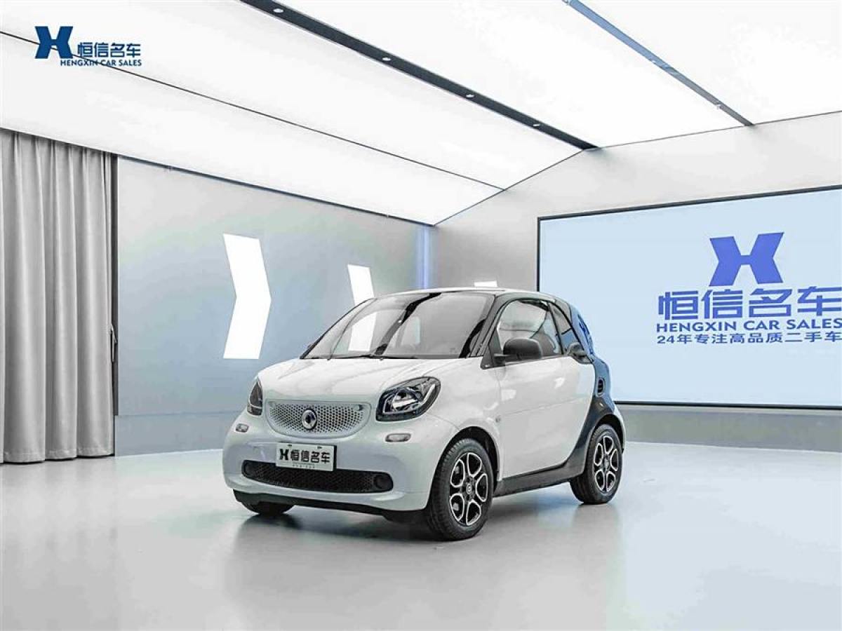 2019年8月smart fortwo  2019款 0.9T 66千瓦硬頂風(fēng)擎版 國VI