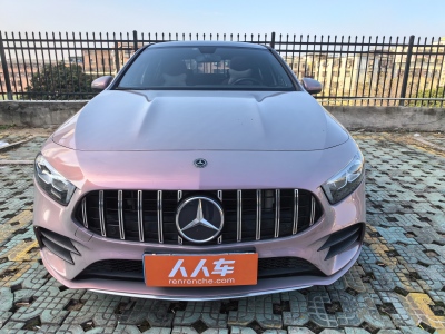 2020年12月 奔馳 奔馳A級 改款 A 200 L 運(yùn)動轎車動感型圖片