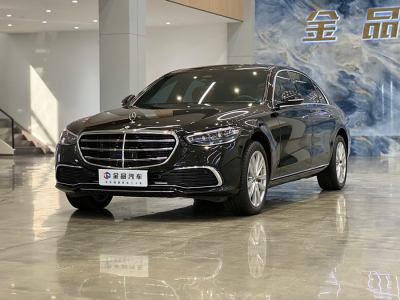 2023年11月 奔馳 奔馳S級(進口) 改款 S 400 L 商務(wù)型圖片