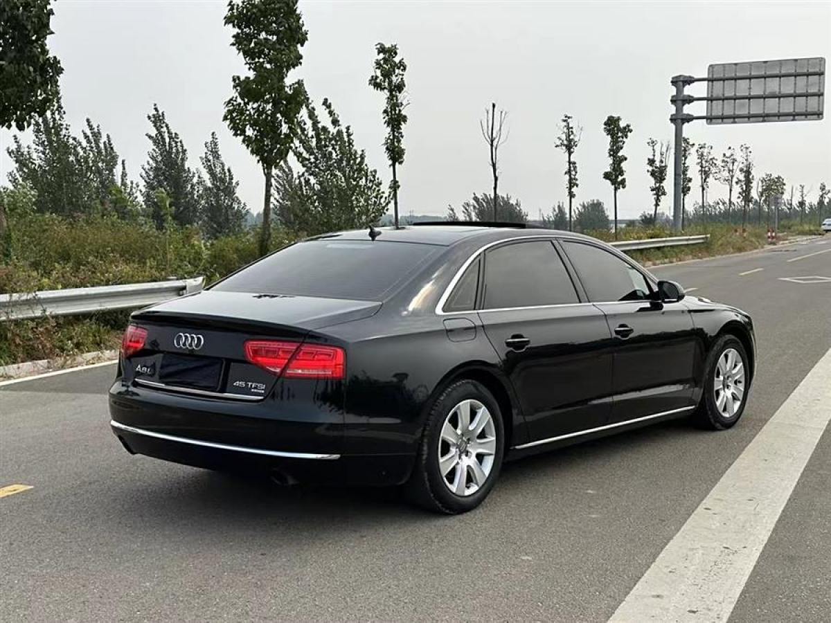 2012年11月奧迪 奧迪A8  2013款 A8L 45 TFSI quattro豪華型