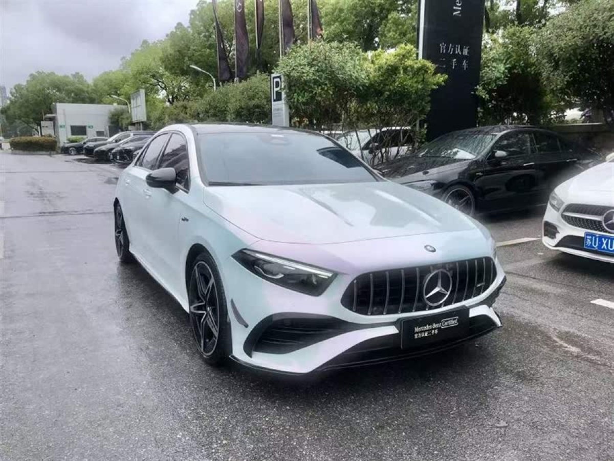 奔馳 奔馳A級AMG  2024款 改款 AMG A 35 4MATIC圖片