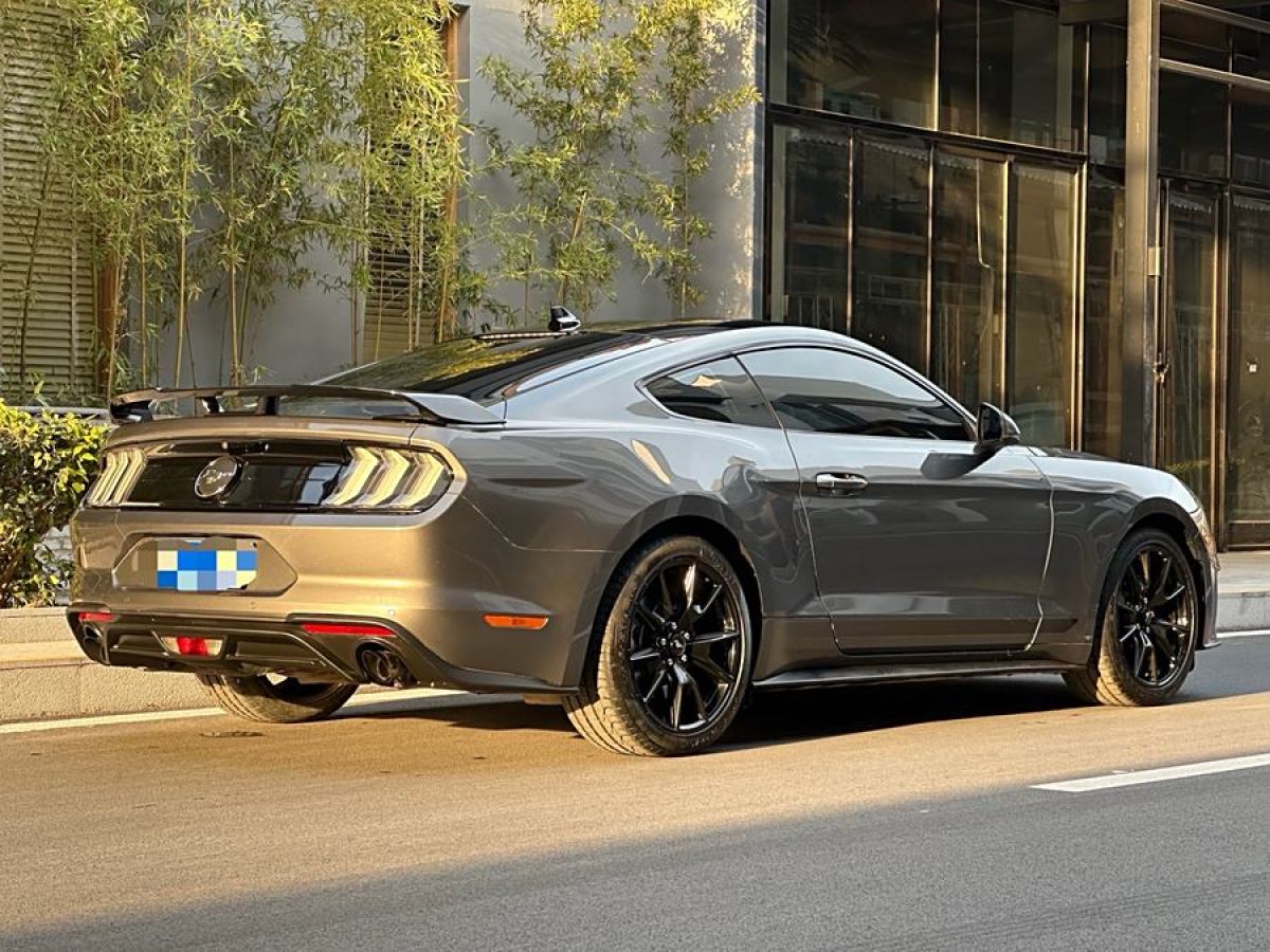 福特 Mustang  2021款 2.3L EcoBoost 黑曜魅影特別版圖片