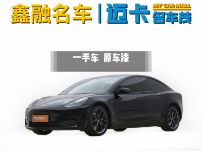 2021年6月 特斯拉 Model 3 Performance高性能全輪驅(qū)動(dòng)版 3D6圖片