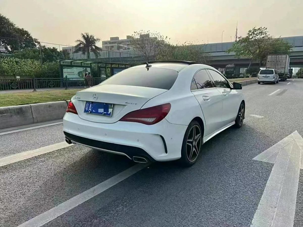 2014年9月奔馳 奔馳CLA級  2014款 CLA 260 4MATIC