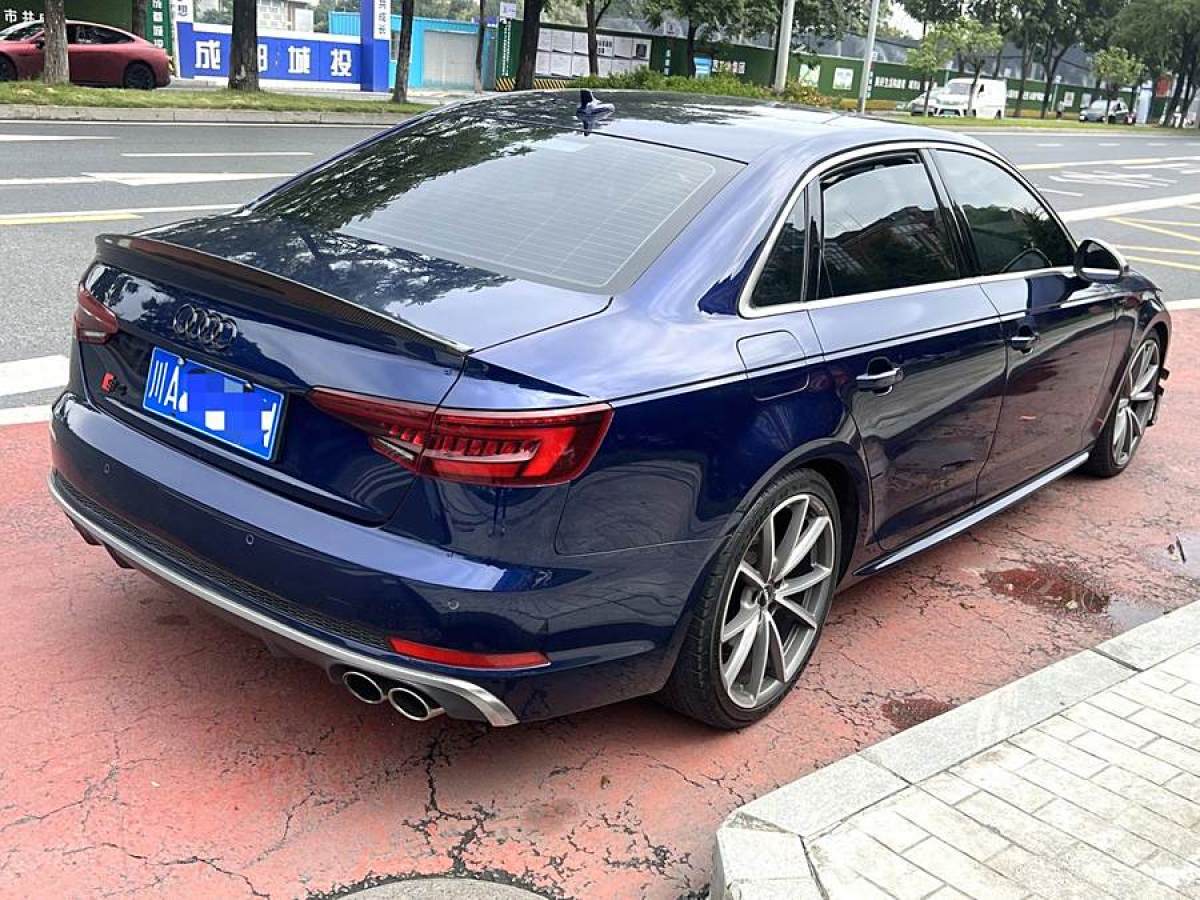 2018年11月奧迪 奧迪S4  2018款 S4 3.0TFSI