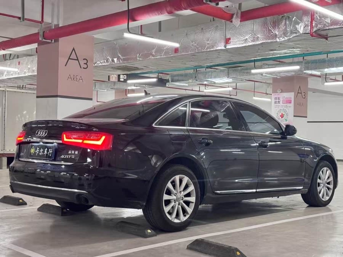 奧迪 奧迪A6L  2014款 TFSI 標(biāo)準(zhǔn)型圖片