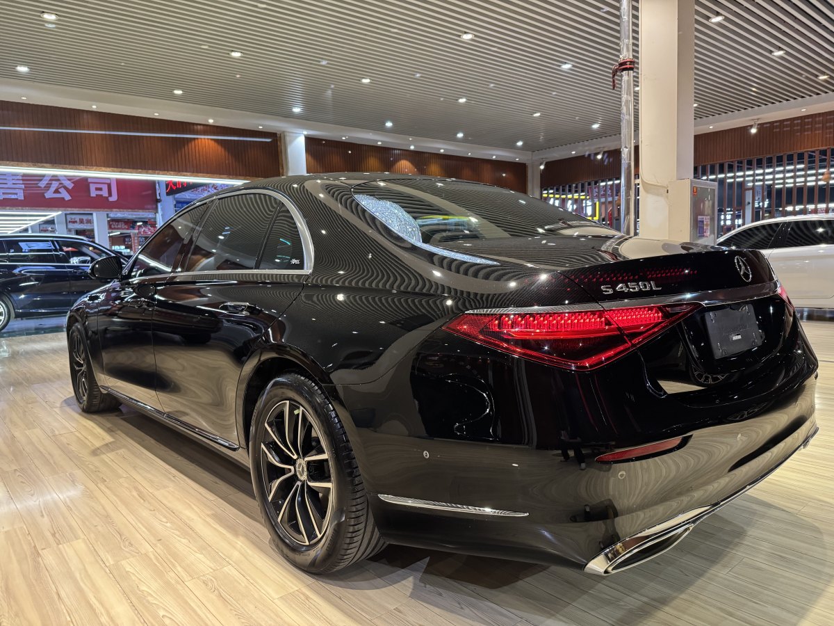 奔馳 奔馳S級  2021款 改款 S 400 L 商務(wù)型圖片