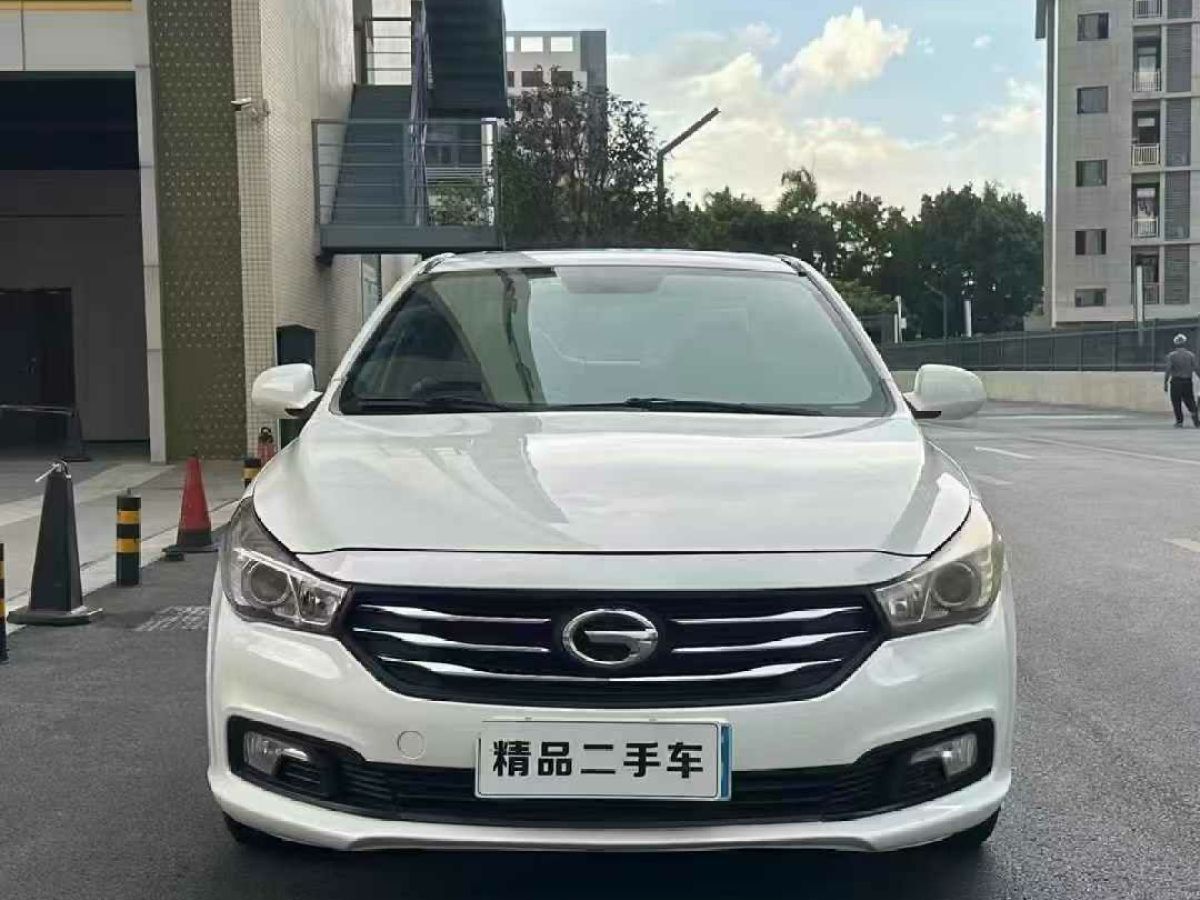 2014年1月廣汽傳祺 GA3  2014款 1.6L 自動智慧版