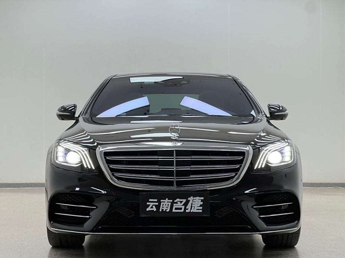 奔馳 奔馳S級  2019款 S 450 L 4MATIC 臻藏版圖片