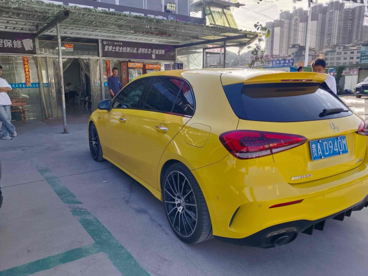 奔馳 奔馳A級AMG  2020款 改款 AMG A 35 4MATIC圖片