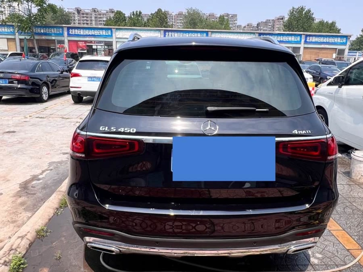奔馳 奔馳GLS  2023款 改款 GLS 450 4MATIC 時尚型圖片