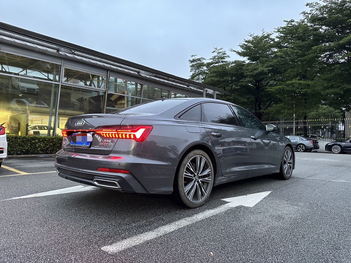 2021年1月奧迪 奧迪A6L  2021款 45 TFSI quattro 尊享動感型