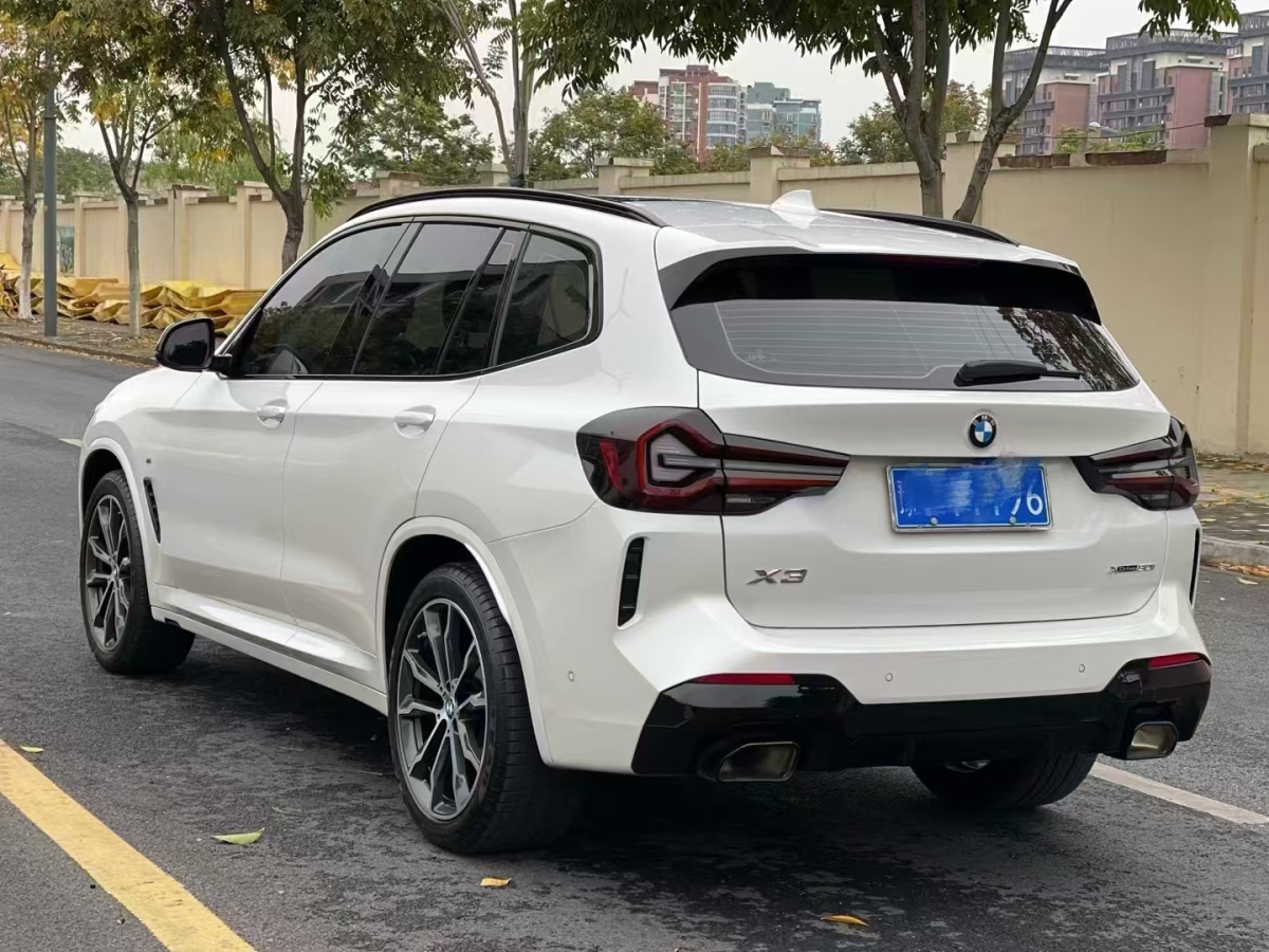 寶馬 寶馬X3  2022款 改款 xDrive30i 領(lǐng)先型 M曜夜套裝圖片