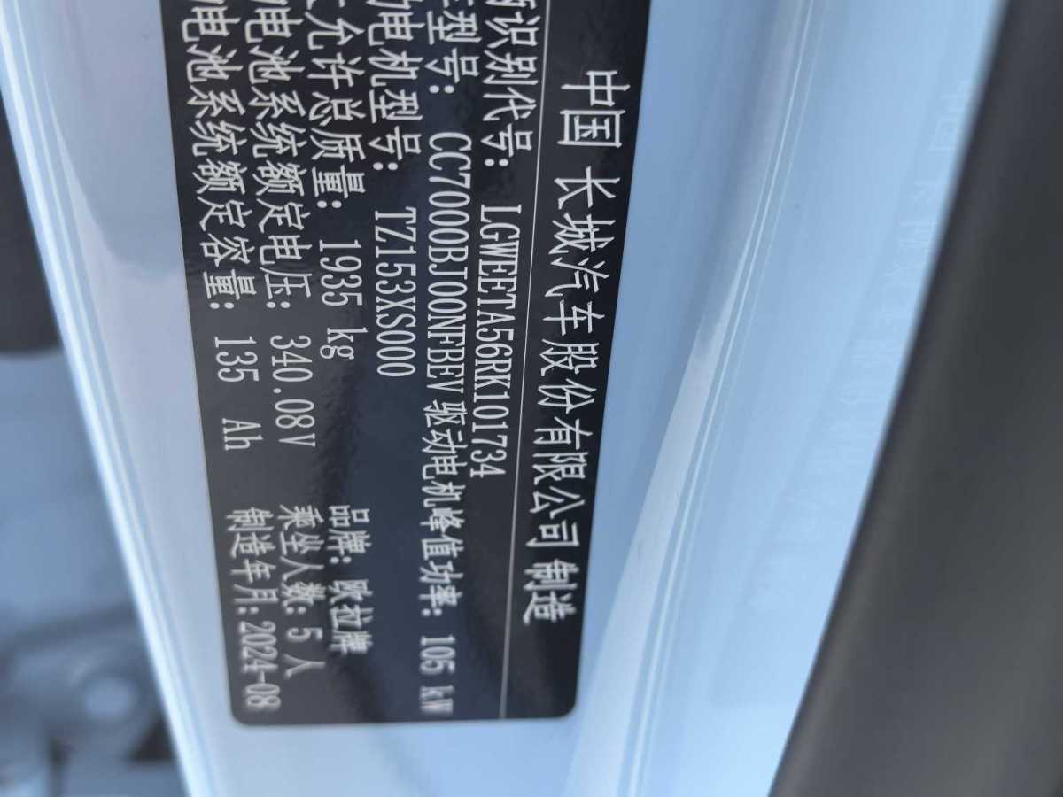 歐拉 歐拉好貓  2024款 401km 豪華型圖片