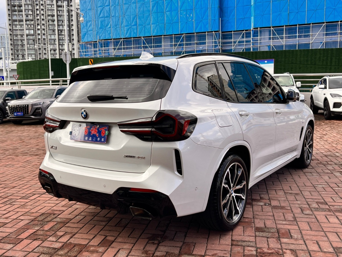 寶馬 寶馬X3  2023款 xDrive30i 領(lǐng)先型 M曜夜套裝圖片