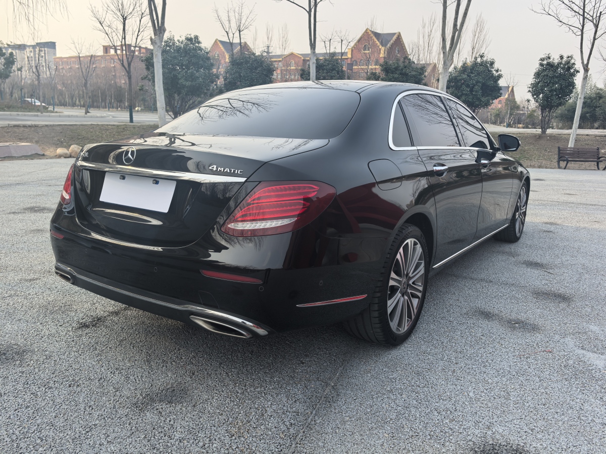 2020年6月奔馳 奔馳E級(jí)  2019款 E 350 L 4MATIC