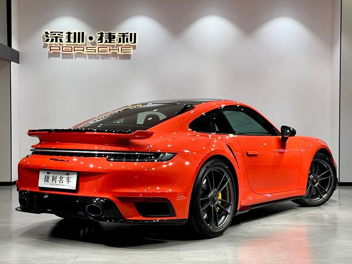 2022年1月保時捷 911  2022款 Turbo S 3.8T