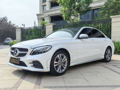 2021年3月 奔馳 奔馳C級(jí) C 200 L 時(shí)尚型運(yùn)動(dòng)版圖片