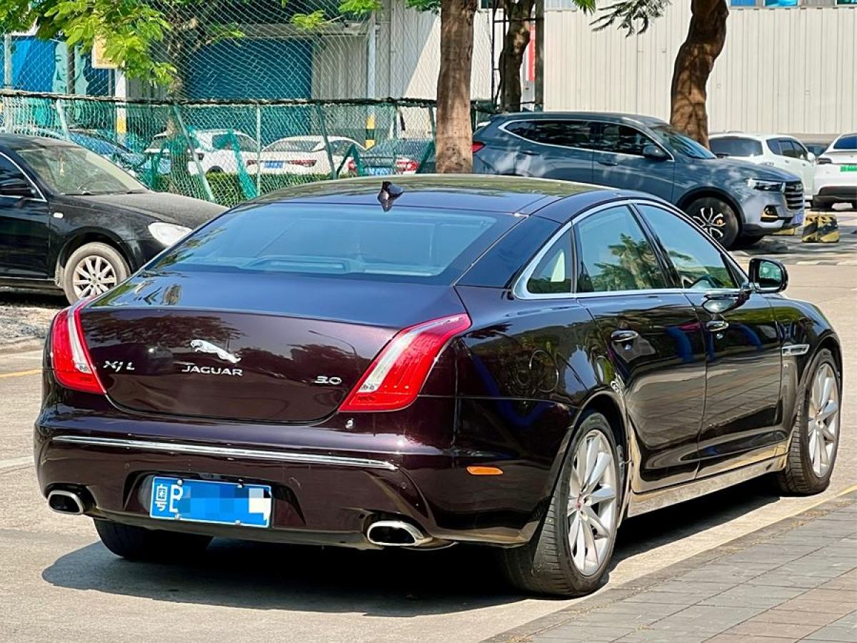 捷豹 XJ  2014款 XJL 3.0 SC 兩驅(qū)尊享商務版圖片