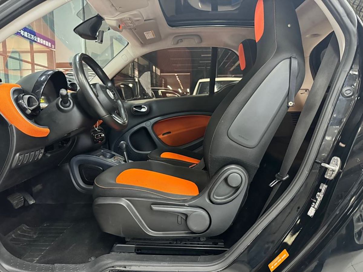 smart fortwo  2015款 1.0L 52千瓦硬顶激情版图片