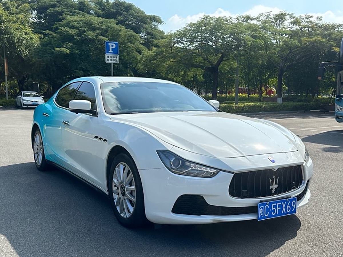 瑪莎拉蒂 Ghibli  2014款 3.0T 標(biāo)準(zhǔn)版圖片