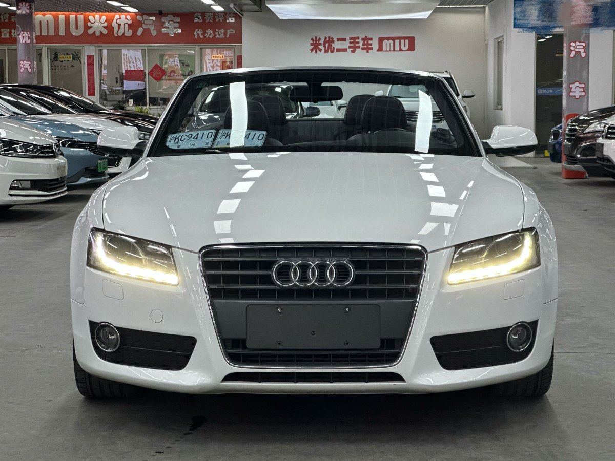 2011年8月奧迪 奧迪A5  2010款 2.0TFSI Cabriolet