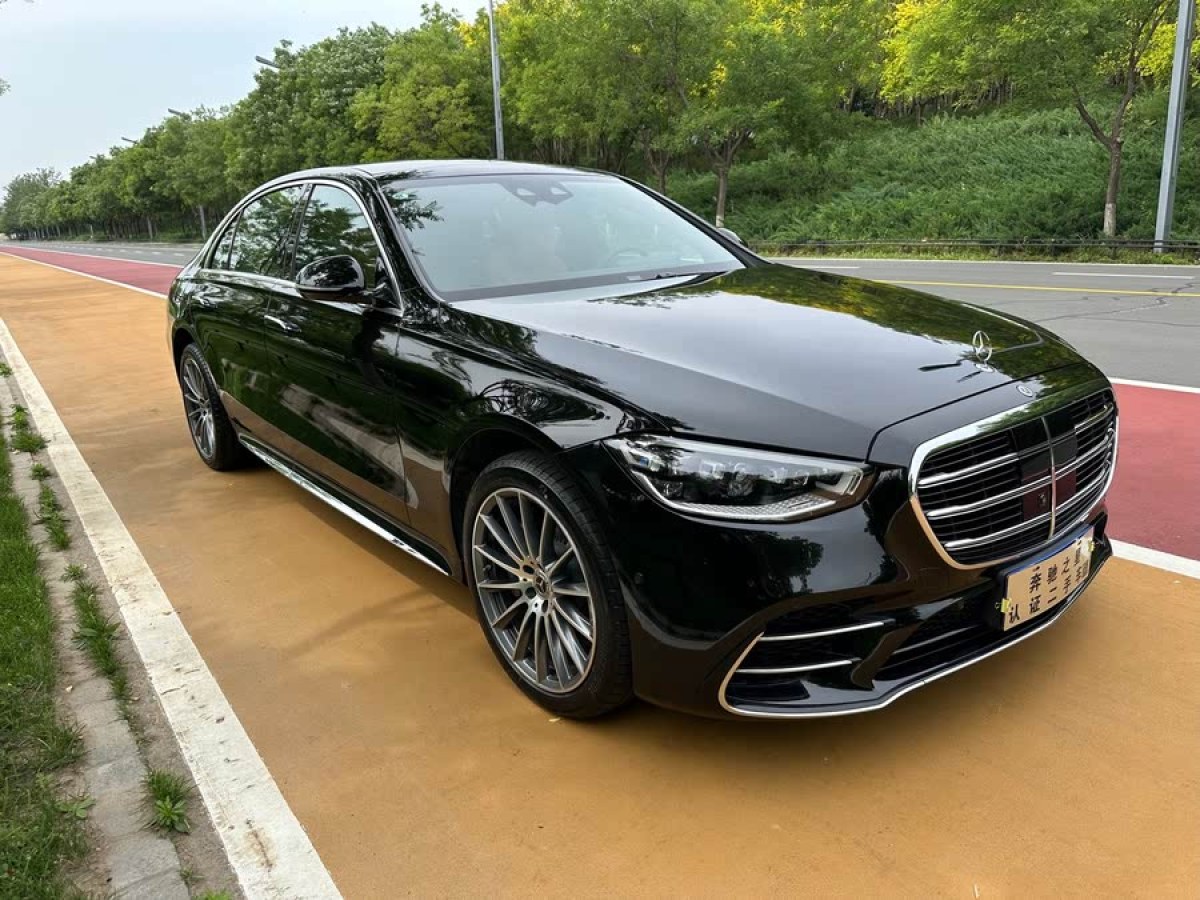 奔馳 奔馳S級  2024款 改款 S 450 L 4MATIC圖片