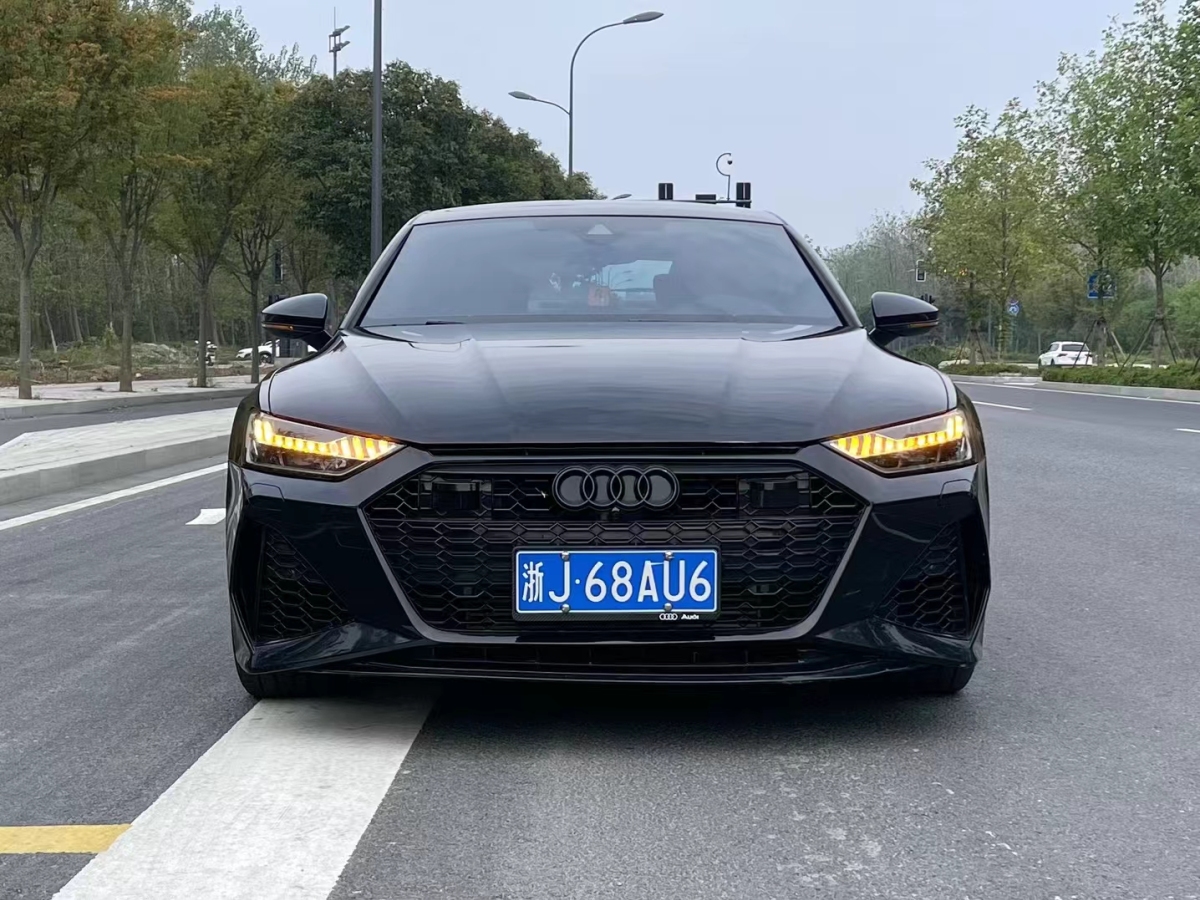 2023年4月奧迪 奧迪A7L  2022款 45 TFSI quattro S-line 風騎士