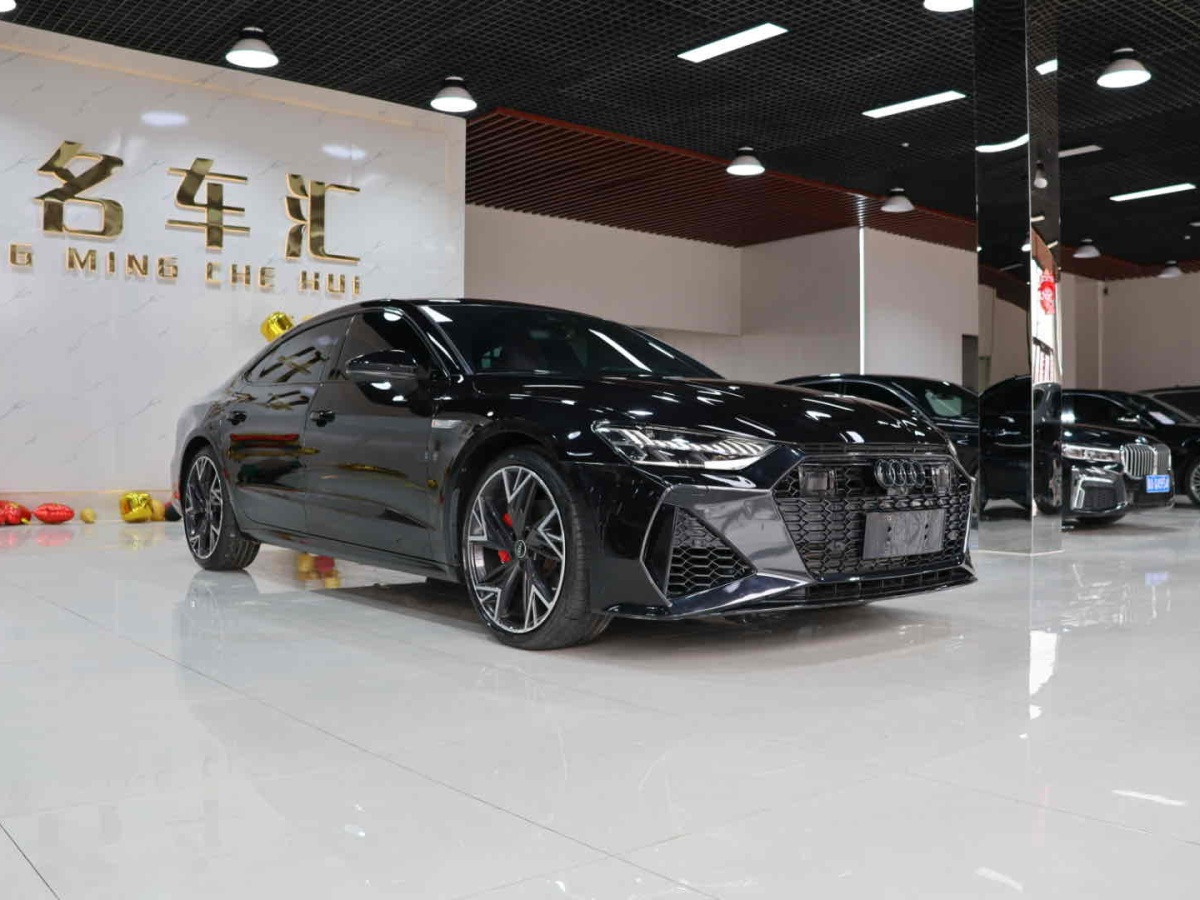 奧迪 奧迪A7L  2024款 45 TFSI quattro 黑武士版圖片